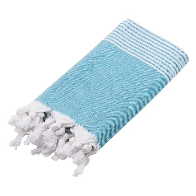Рушник Ardesto SPA 90х170см, 100% бавовна, аква - Фото 12 Рушник Ardesto SPA 90х170см, 100% бавовна, аква - зображення 12