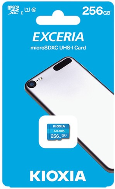 Karta pamięci KIOXIA Exceria MicroSDXC UHS-I 256GB (LMEX1L256GG2) - obraz 2