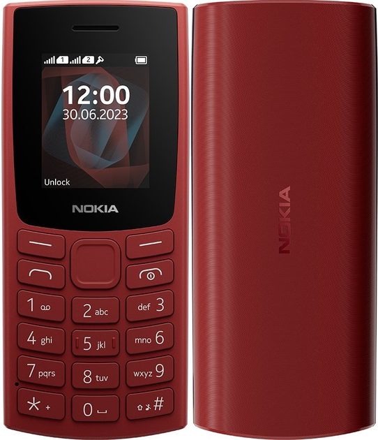 Мобільний телефон Nokia 105 TA-1557 DualSim Red (1GF019CPB1L06) – фото ...