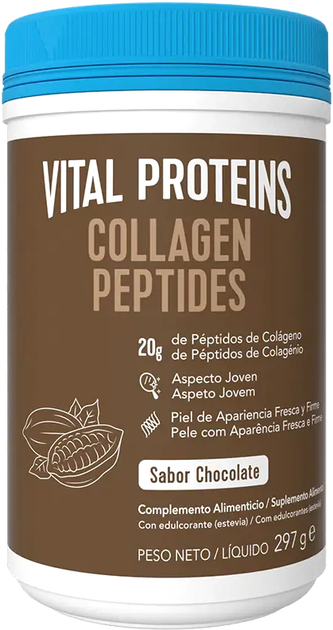 Suplement diety Vital Proteins Collagen Peptides Chocolate 297 g (8445291071780) - obraz 1