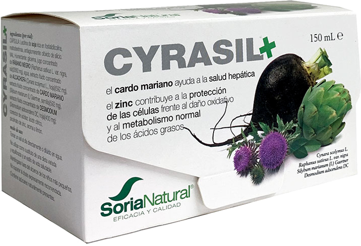 Suplement diety Soria Natural Cyrasil Viales 15 x 10 ml (8422947062248) - obraz 1