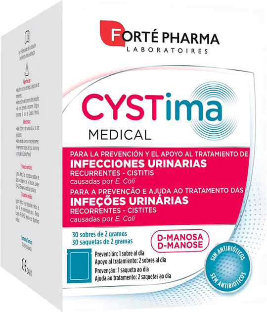 Suplement diety Forte Pharma Laboratoires Cystima Medical 30 x 2 g (8470002098688) - obraz 1