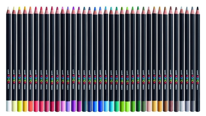 Олівці кольорові Uni Posca Color Pencils Bright & Intense Colors 36 шт (4902778239407) - зображення 3