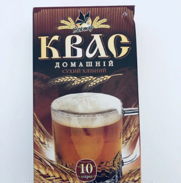 Квас хлебный с дрожжами ТМ "Нектар" пачка – купить в Украине | ROZETKA ...