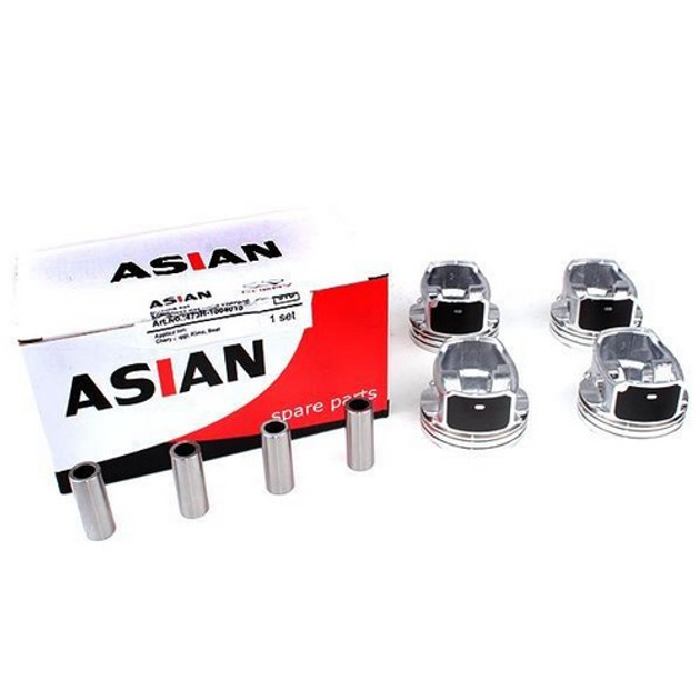 Поршень з пальцем std (ком-кт 4 шт) на Chery JAGGI ASIAN, 473H-1004015 - зображення 1