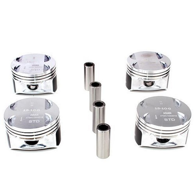 Поршень з пальцем std (ком-кт 4 шт) на Chery JAGGI ASIAN, 473H-1004015 - зображення 2