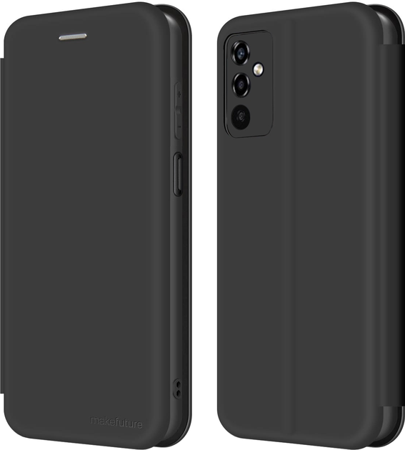 Чохол-книжка для смартфона MakeFuture Flip для Samsung Galaxy M23 Black (MCP-SM23BK) - Фото 2 Чохол-книжка для смартфона MakeFuture Flip для Samsung Galaxy M23 Black (MCP-SM23BK) - зображення 2