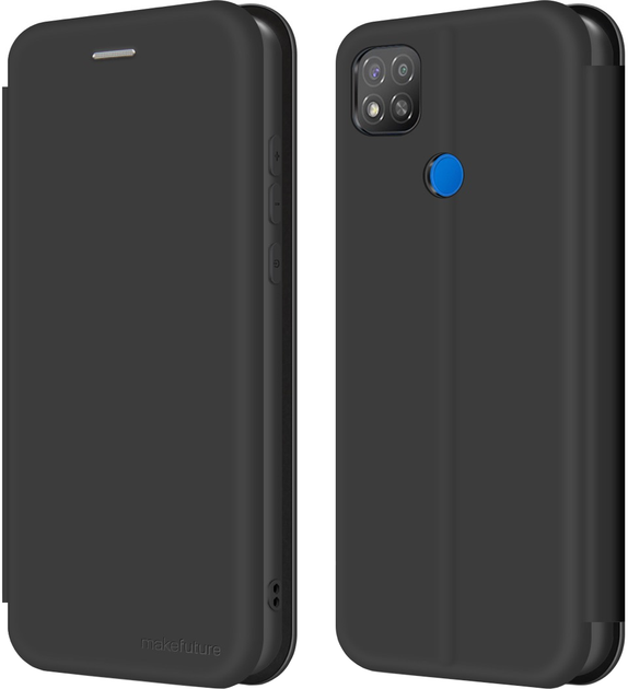 Чохол-книжка для смартфона MakeFuture Flip для Xiaomi Redmi 9C Black (MCP-XR9CBK) - зображення 2
