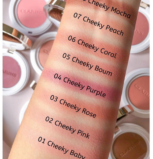 Róż do policzków Clarins Joli Blush 03 Cheeky Rose 5 g (3380810309362) - obraz 3
