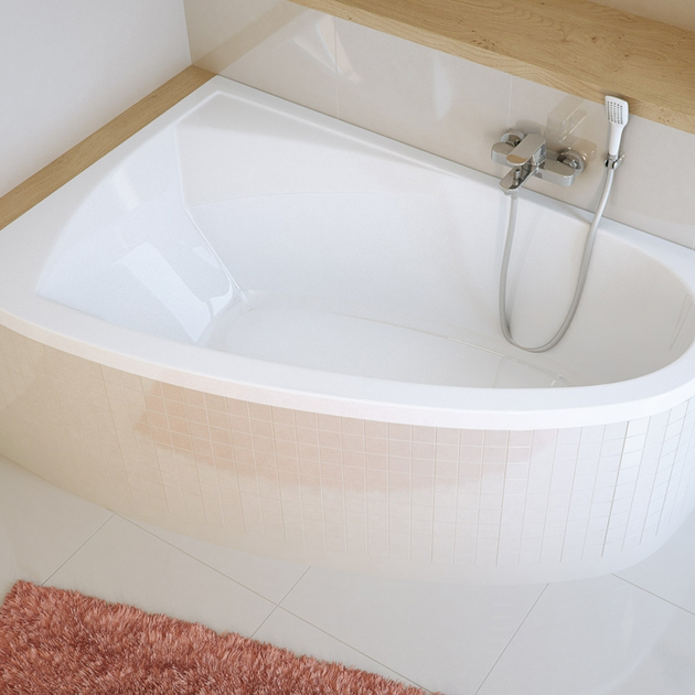 Ванна Excellent Aquaria Comfort 150х95,5 см ліва з ніжками - изображение 3