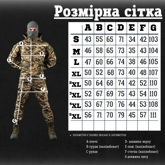 Весенний тактический костюм горка анорак пиксель 52/54 - изображение 2