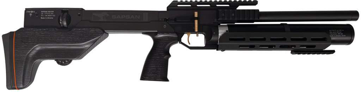 Пневматична гвинтівка (PCP) Zbroia Sapsan TAC 450/220 калібр 4.5 мм Black (Z26.2.4.160) - зображення 2