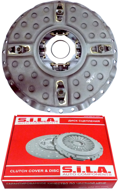 Нажимной диск сцепления (корзина) S.I.L.A. ЯМЗ-238 24 пружины (238 ...