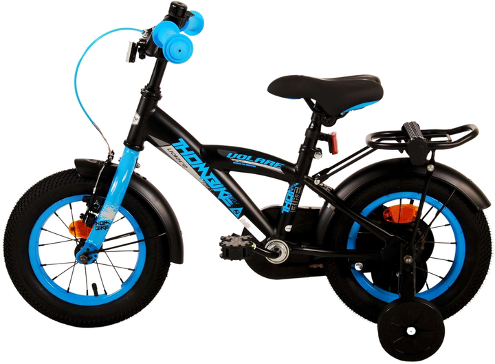 Rower dziecięcy Volare Thombike 12 Czarno-niebieski (8715347211706) - obraz 9