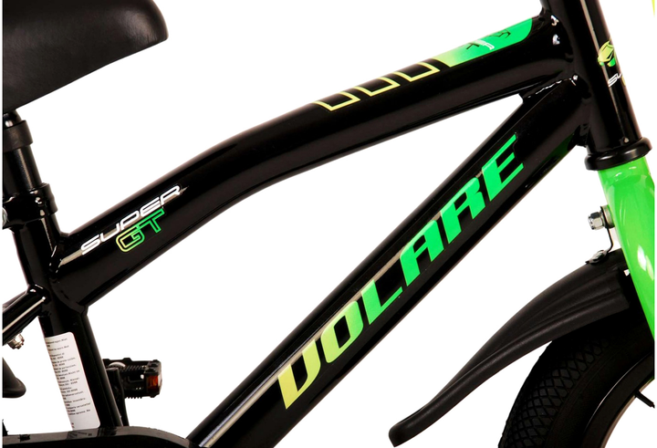 Rower dziecięcy Volare Super GT 14 Zielony (8715347213823) - obraz 3