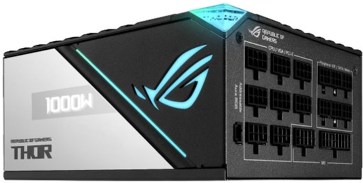 Zasilacz ASUS ROG Thor Platinum II 80 Plus Platinum 1000 W (90YE00L4-B0NA00) - obraz 6