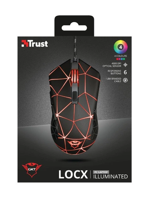 Trust GXT133 LOCX MOUSE BLACK - Фото 8 Trust GXT133 LOCX MOUSE BLACK - зображення 8