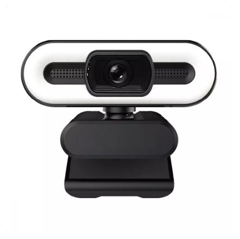 Веб-камера с микрофоном и LED подсветкой Full HD 1920х1080 USB black - Фото 1 Веб-камера с микрофоном и LED подсветкой Full HD 1920х1080 USB black - изображение 1