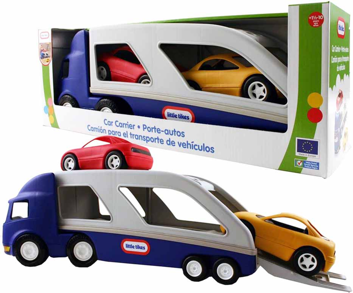 Візок для перевезення Little Tikes Big Car Carrier + 2 спортивні автомобілі (0050743170430) - зображення 1