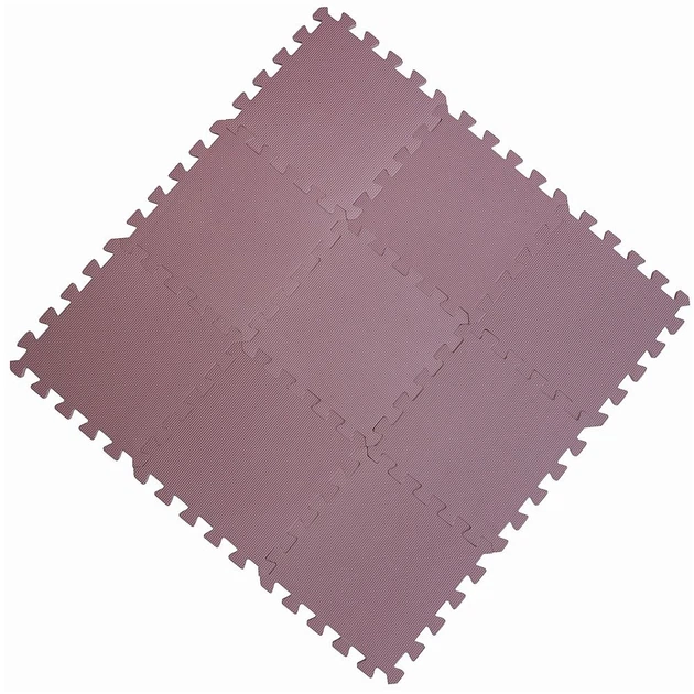 Mata do zabawy BabyDan 9 elementów Różowa (5705548043612) - obraz 2