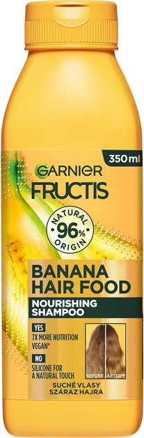 Акція на Шампунь Garnier Fructis HairFood Банан Живлення для дуже сухого волосся 350 мл від Rozetka