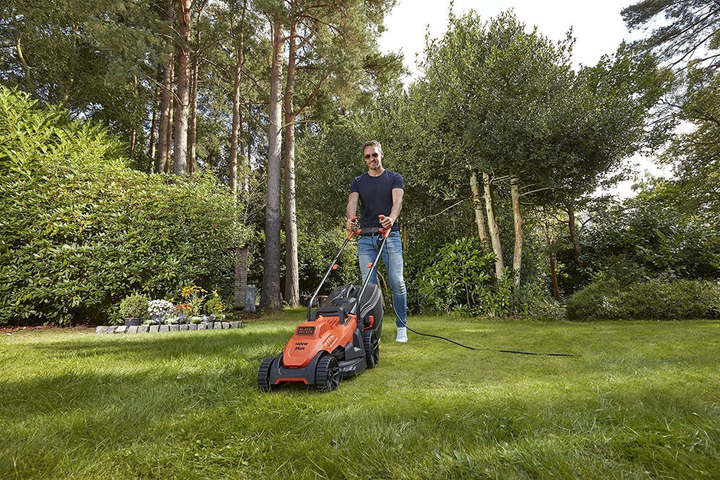 Газонокосилка Электрическая 1.4 кВт Black&Decker (BEMW461BH-QS) - изображение 5