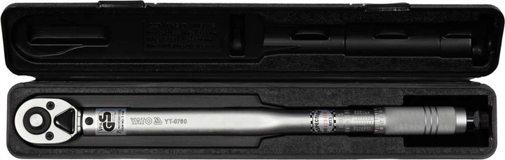 Динамометрический Ключ Моментный 1/2", 42-210 Нм, L=445-465 мм YATO (YT-0760) - изображение 5