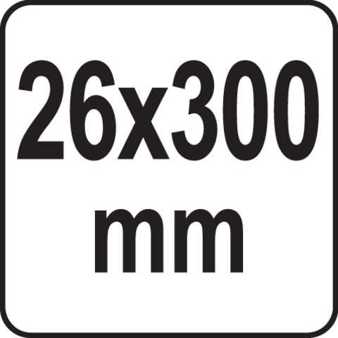 Лопатка Для Штробы на Перфоратор SDS-Max 26 х 300 мм YATO (YT-47331) - изображение 5