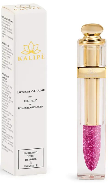 Блиск для губ Kalipe Lipgloss + Volume With Hilurlip & Hyaluronic Acid Pearl Pink 5 мл (0746507804207) - зображення 1