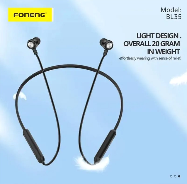 Наушники Foneng Neckband Sport BL35 - изображение 5