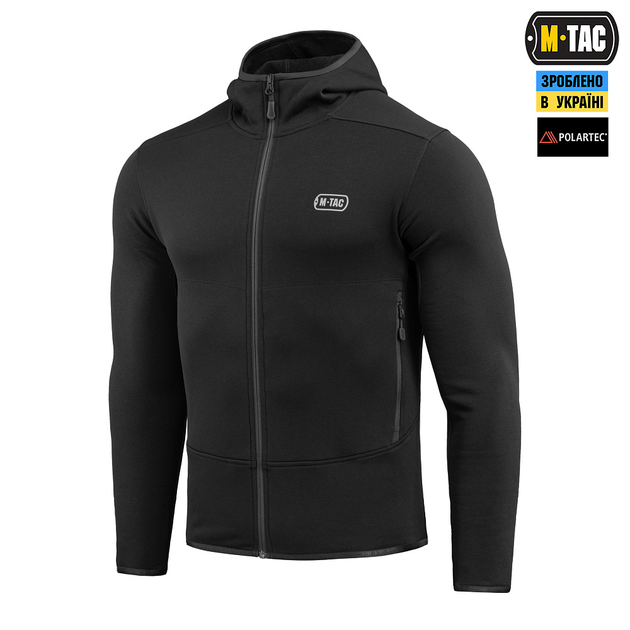 Кофта M-Tac Shadow Fleece Polartec Black 2XL - зображення 1