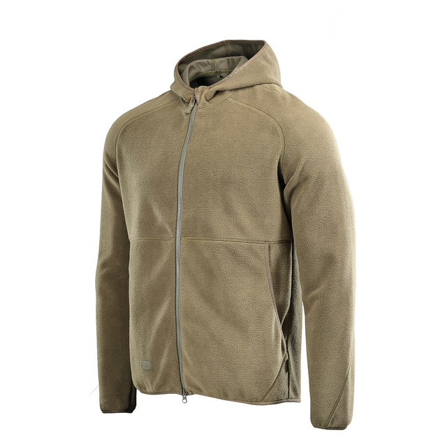 Кофта M-Tac Lite Microfleece Hoodie Dark Olive 2XL - зображення 1