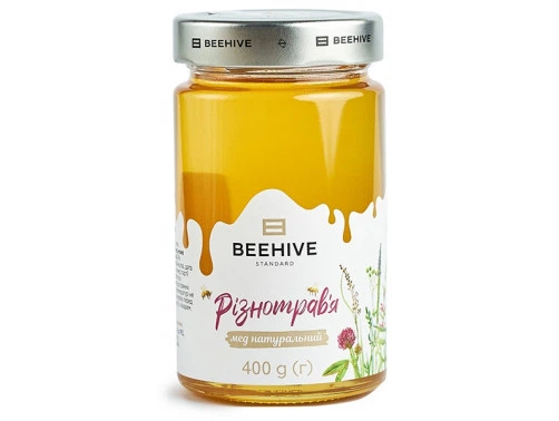Мед натуральний Beehive зібраний з різнотрав'я 400 г (18107920) - Фото 1 Мед натуральний Beehive зібраний з різнотрав'я 400 г (18107920) - изображение 1