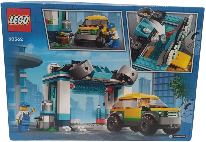 Zestaw klocków LEGO City Myjnia samochodowa 243 elementy (60362) (955555904040514) - Outlet - obraz 2