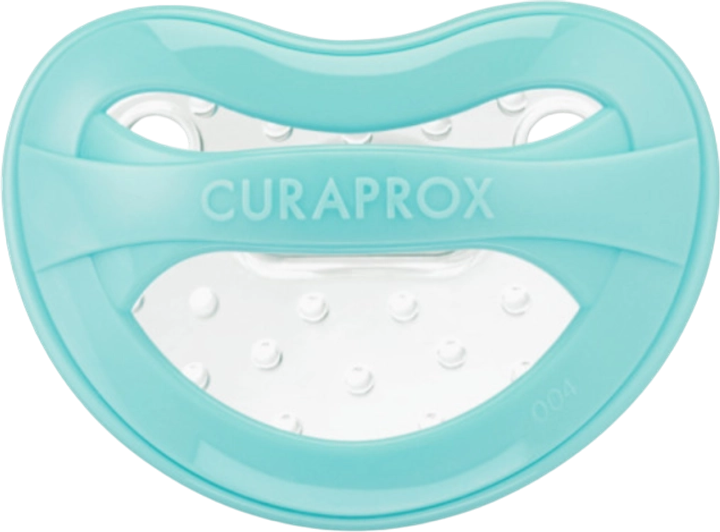 Smoczek Curaprox Baby Solo z pojemnikiem Turkusowy (7612412430011) - obraz 4