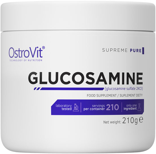 Вітаміни OstroVit Glucosamine 210 г (5902232610536) - зображення 1