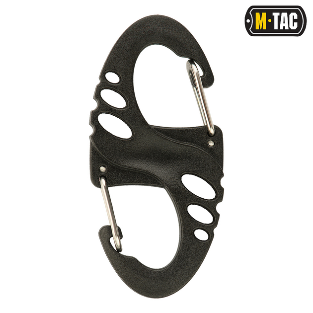 Карабин M-Tac S-Hook пластиковый Black - изображение 2