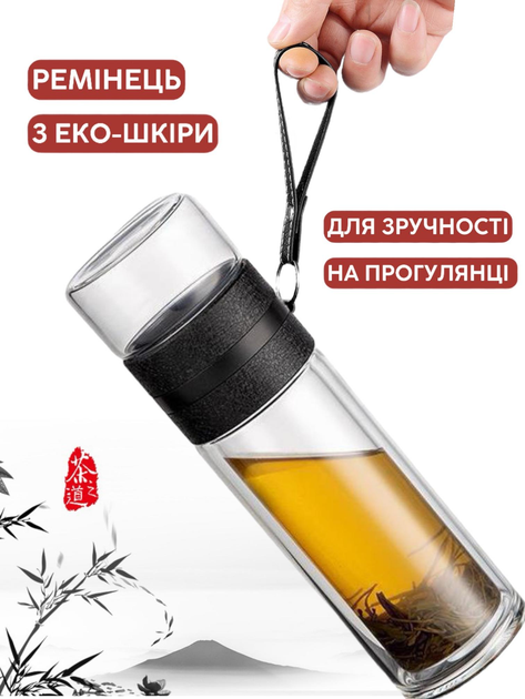 Заварник для чая портативный чайный стеклянный инфузер чайник для ...