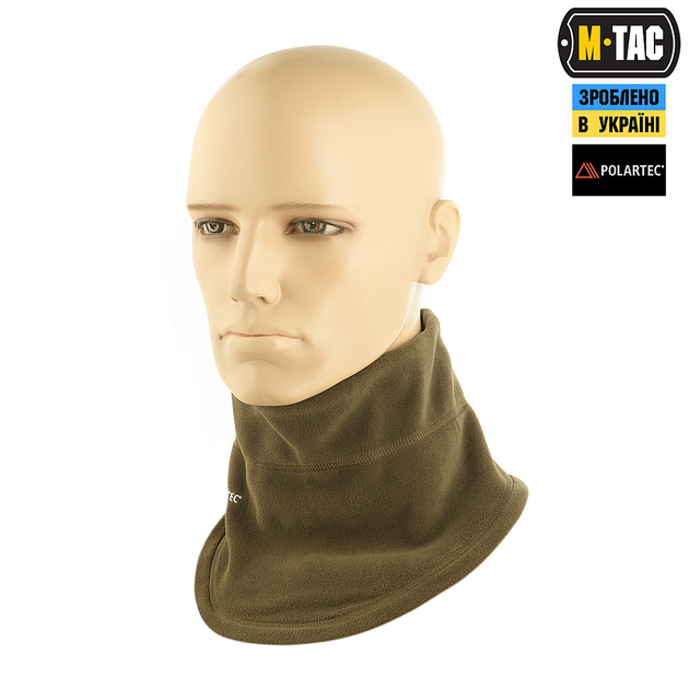 Шарф-труба M-Tac анатомический Polartec Dark Olive S/M - изображение 2