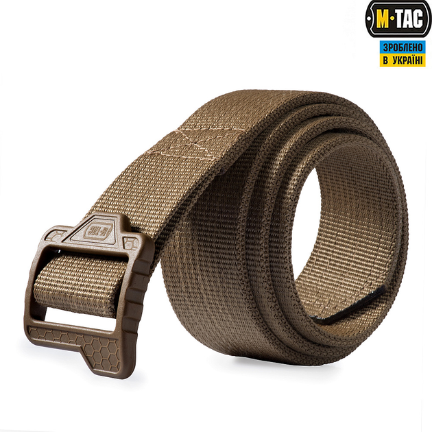 Ремінь M-Tac Double Duty Tactical Belt Hex Coyote L - зображення 1