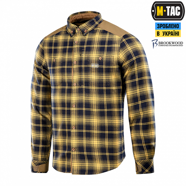 Сорочка Shirt Redneck Navy M-Tac Blue/Yellow 3XL/R - зображення 1