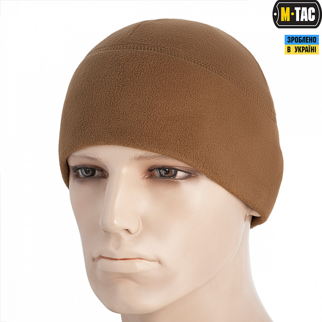 Шапка M-Tac Watch Cap Elite фліс (270г/м2) Coyote Brown XL - зображення 1