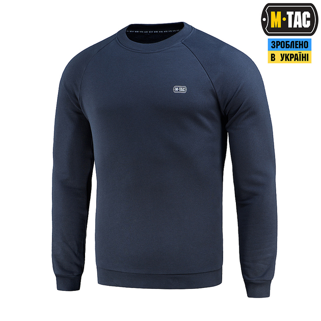 Світшот M-Tac Cotton Dark Navy Blue L - зображення 1