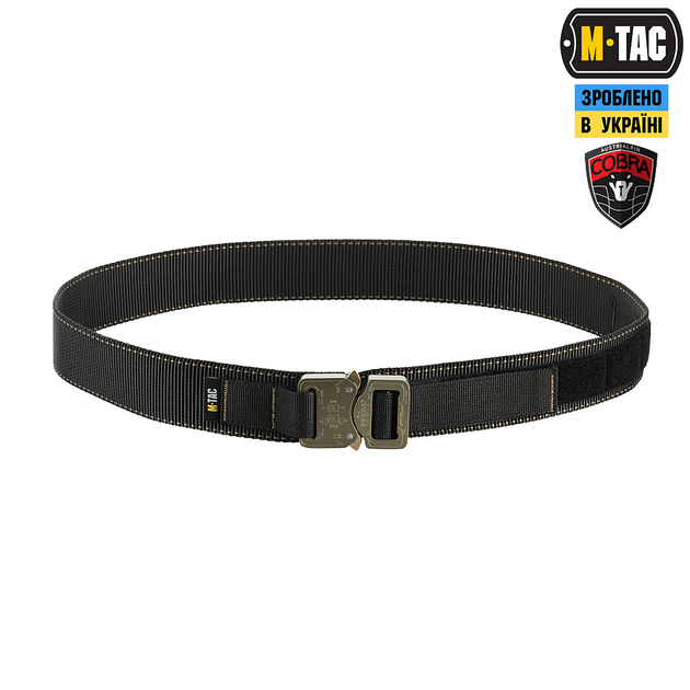 Ремінь M-Tac Cobra Buckle Belt Black 3XL - зображення 1