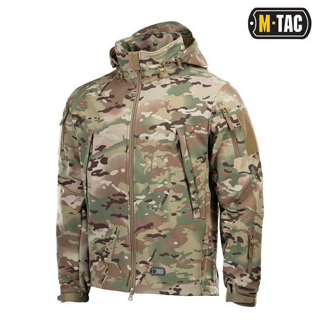 Куртка M-Tac Soft Shell Multicam S - зображення 1