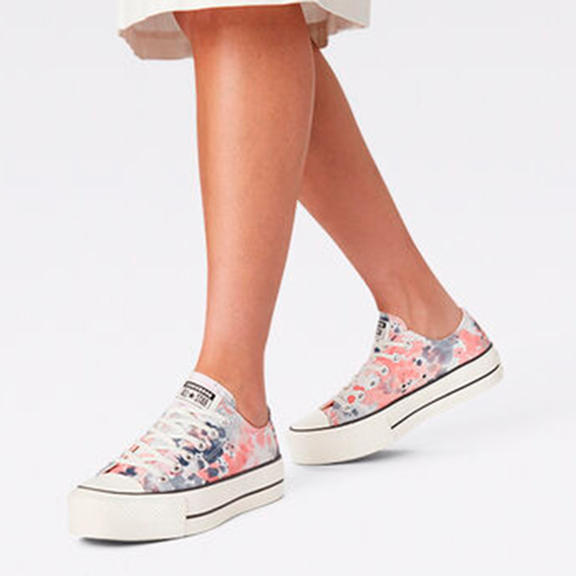 Tenisówki damskie na platformie Converse Chuck Taylor All Star Lift 570970C 37.5 (7) Wielokolorowe (194432961234) - obraz 7
