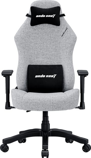 Кресло игровое Anda Seat Luna Size L Grey Fabric (AD18-44-G-F) - изображение 1