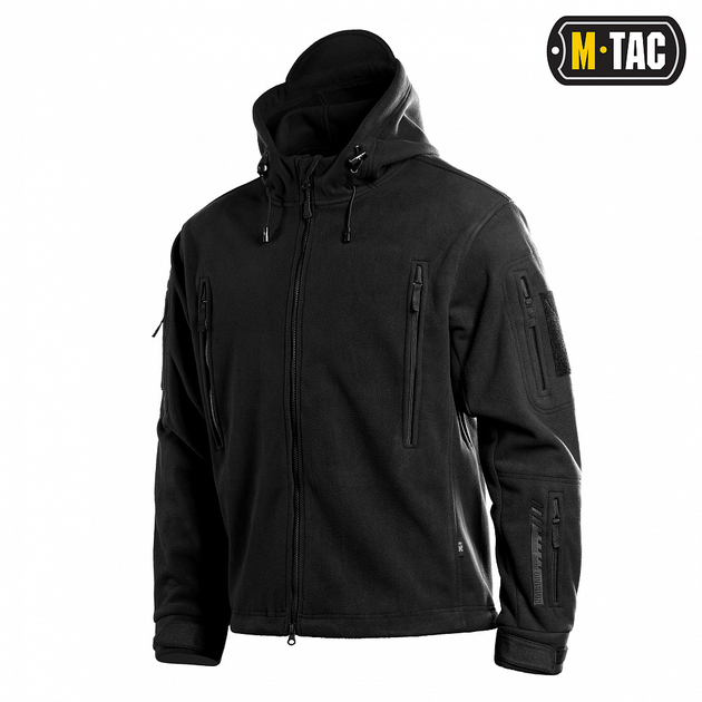 Куртка M-Tac флисовая Windblock Division Gen.II Black 3XL - изображение 1