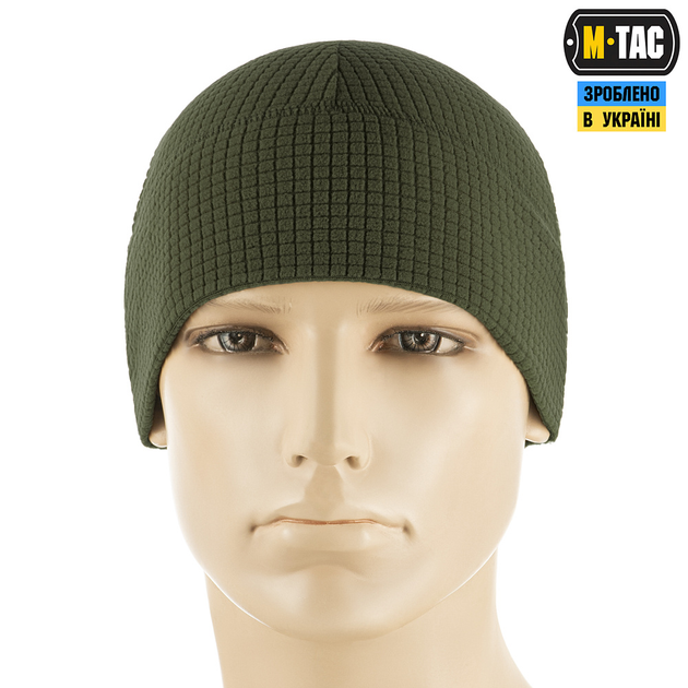 Шапка-подшлемник M-Tac флис рип-стоп Army Olive XL - изображение 2