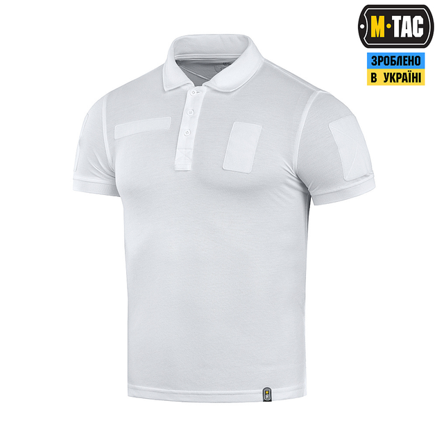 Поло M-Tac тактичне 65/35 White XL - зображення 1